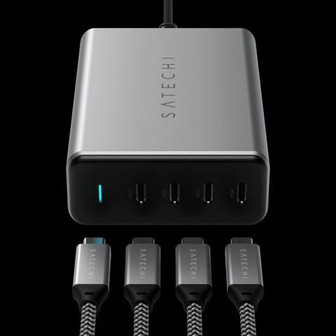  Dock sạc Satechi 165W 4 cổng USB-C PD Chính hãng 