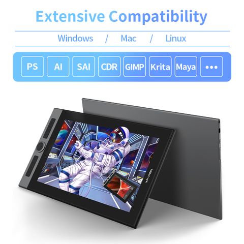  BẢNG VẼ MÀN HÌNH XP-PEN ARTIST PRO 16 CHIP X3 2 DIAL CẢM ỨNG NGHIÊNG 99% ADOBERGB 