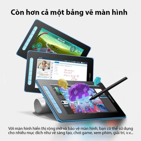  BẢNG VẼ MÀN HÌNH XP-PEN ARTIST 10 GEN 2 CHIP X3 ANDROID 120% SRGB CẢM ỨNG NGHIÊNG 