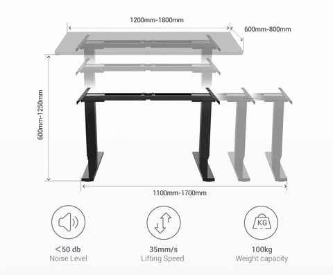  Chân bàn nâng hạ UPGEN E5 