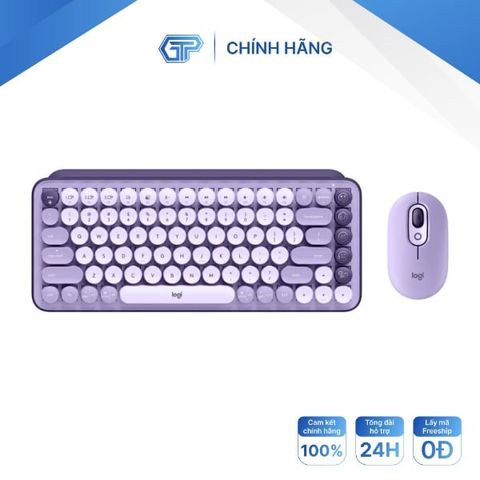  Bàn phím không dây POP của logitech [hàng chính hãng] 