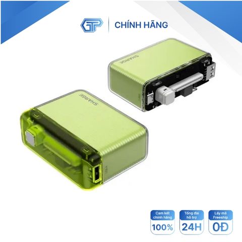  Pin sạc dự phòng SHARGE FLOW 10000mAh 20W - 1C và 1A | SHARGEEK 