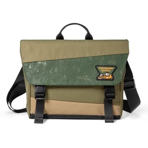  TÚI ĐEO CHÉO TOMTOC GREEN 11 INCH/6.5L – T27S1 