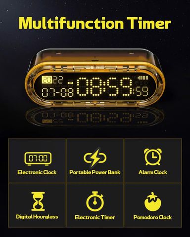  Pin sạc dự phòng kiêm đồng hồ SHARGEEK CAPSULE GRAVITY 5000mAh 20W 