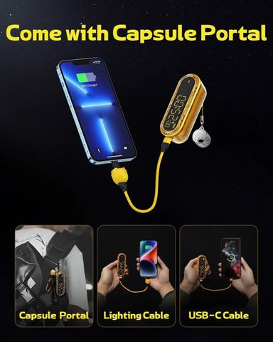  Pin sạc dự phòng kiêm đồng hồ SHARGEEK CAPSULE GRAVITY 5000mAh 20W 