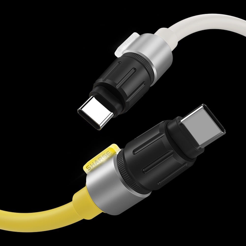  Cáp Shargeek Phantom C to C 240W - HÀNG CHÍNH HÃNG 