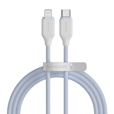  Cáp Sạc CtoL (M.F.i) Silicone thời trang SHARGE SILICONE CABLE 