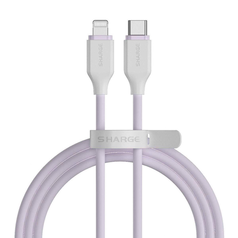  Cáp Sạc CtoL (M.F.i) Silicone thời trang SHARGE SILICONE CABLE 