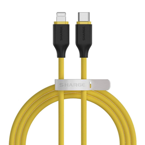  Cáp Sạc CtoL (M.F.i) Silicone thời trang SHARGE SILICONE CABLE 
