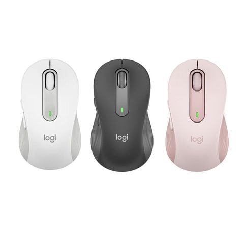  Chuột không dây bluetooth Logitech Signature M650 cuộn SmartWheel, giảm ồn, các nút có thể tùy chỉnh - Hàng chính hãng 