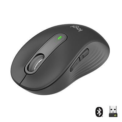  Chuột không dây bluetooth Logitech Signature M650 cuộn SmartWheel, giảm ồn, các nút có thể tùy chỉnh - Hàng chính hãng 