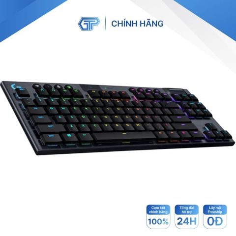  BÀN PHÍM RGB KHÔNG DÂY LIGHTSPEED G913 TKL CỦA LOGITECH [HÀNG CHÍNH HÃNG] 