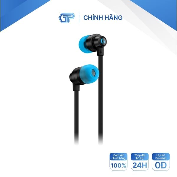  Tai nghe chơi game G333 của Logitech có mic và có Màng loa kép 