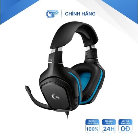  Tai nghe chơi game âm thanh vòm G431 của Logitech 