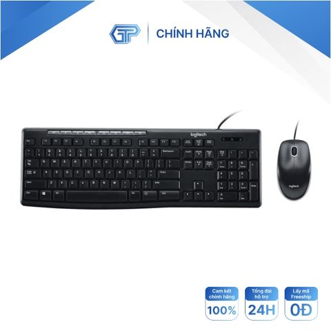  Combo bộ bàn phím chuột MK200 của Logitech 