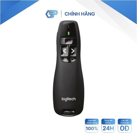  Điều khiển Trình chiếu Không dây từ xa R400 của Logitech 