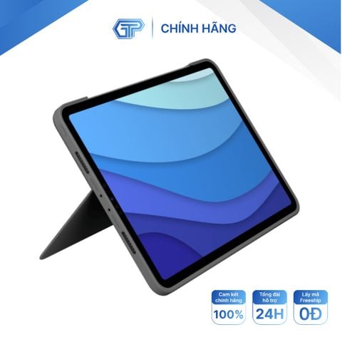  Bao kiêm bàn phím Bộ đôi Cảm ứng với Bàn di chuột dành cho iPad của Logitech 