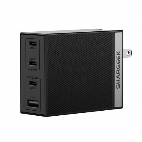  Bộ Sạc Shageek 100W Pro GaN ( Vàng ) - HÀNG CHÍNH HÃNG 