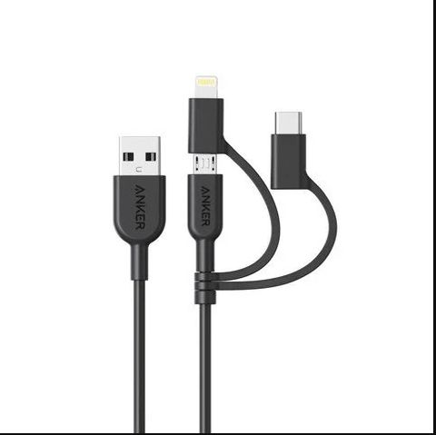  Cáp sạc Anker Powerline II | A to 3 in 1 | 0.9m 