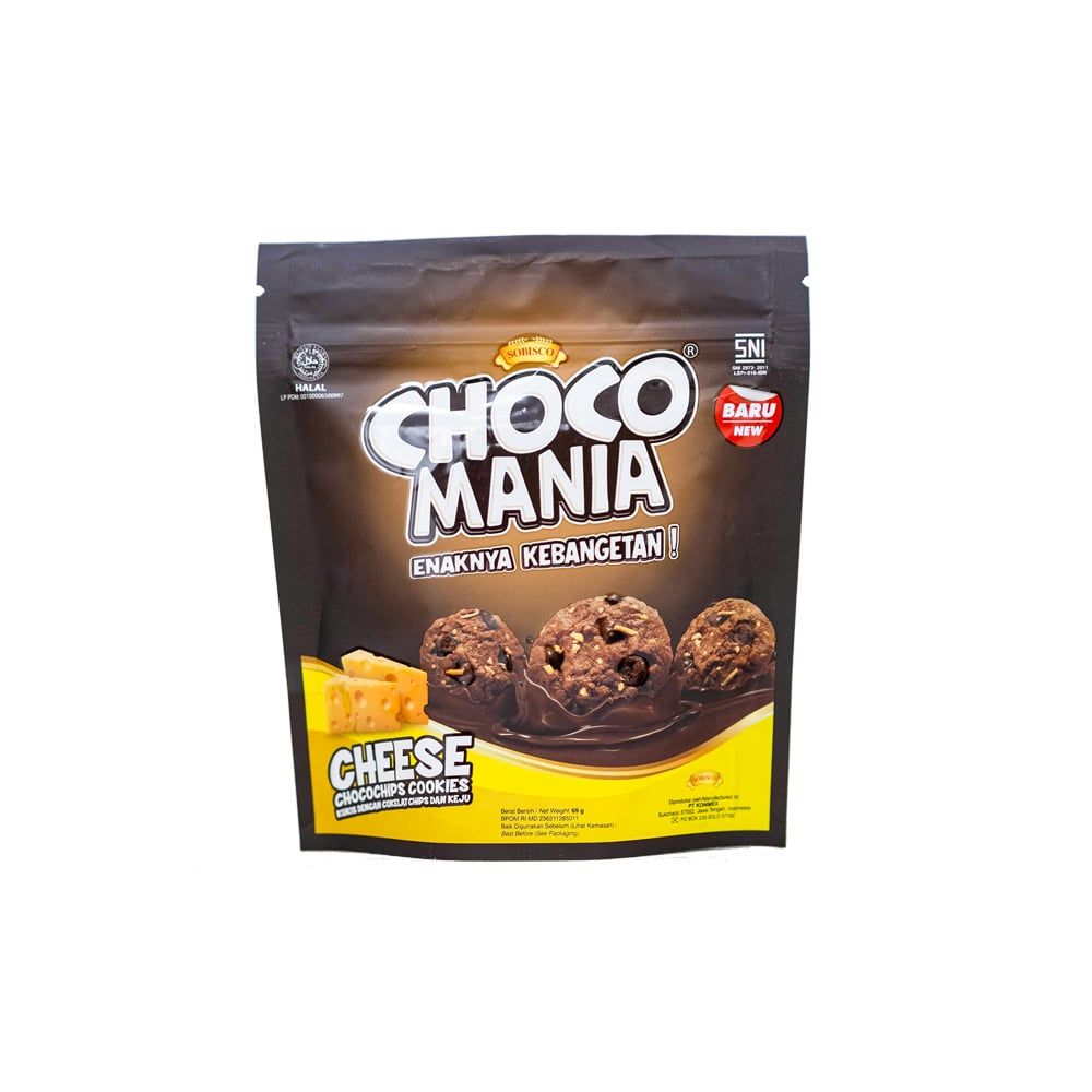  Bánh quy chocochips vị phô mai ChocoMania - ChocoMania Cheese chocochips cookies – 69gr 