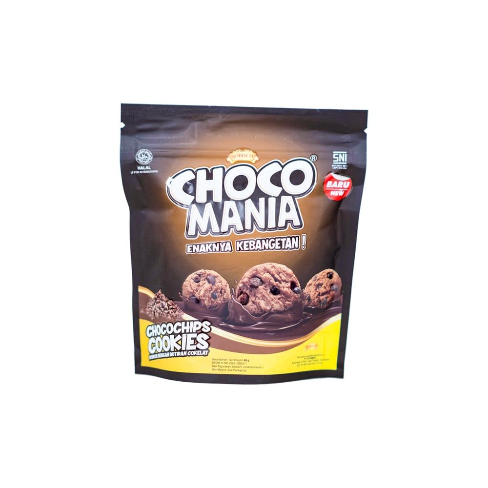  Bánh quy chocochips Cookies ChocoMania - Chocochips cookies – 69gr 