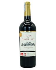 Rượu vang đỏ Pháp Papin De Castillon Cabernet Sauvignon 2019 trên 5% ABV*