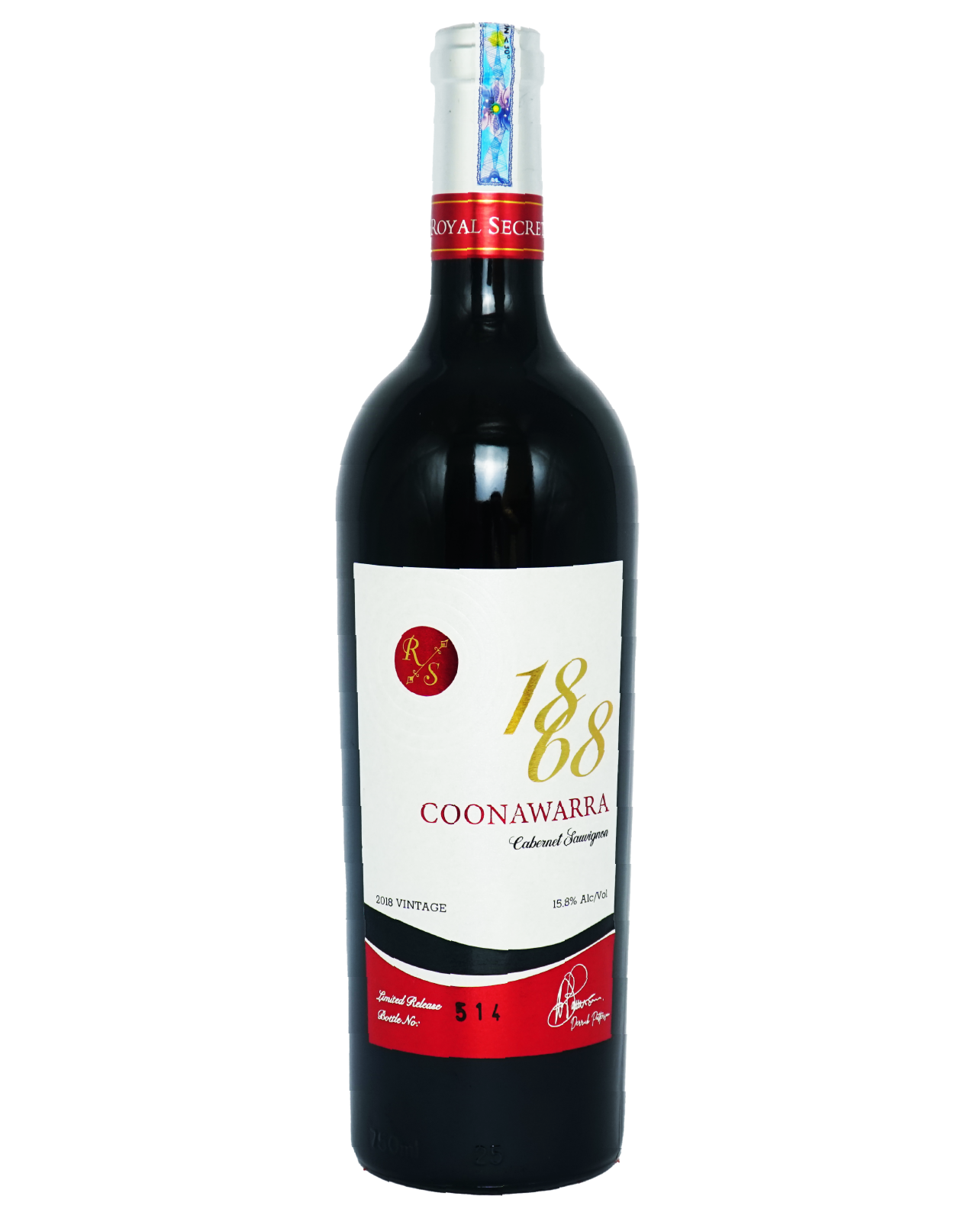 Rượu vang đỏ Úc Royal Secret 1868 Coonawarra