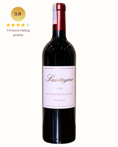  Rượu vang đỏ Pháp Saintayme St Emilion Grand Cru - Merlot 