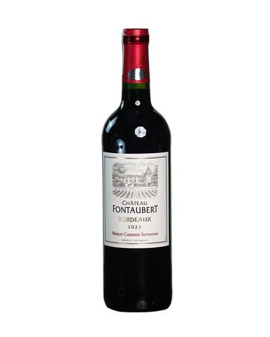  Rượu vang đỏ Pháp Château Fontaubert Bordeaux 2021 