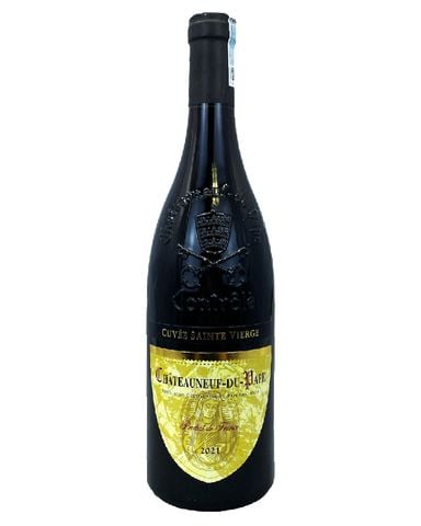  Rượu vang đỏ Pháp Châteauneuf Du Pape - Cuveé Sainte Vierge 2021 trên 5% ABV* 