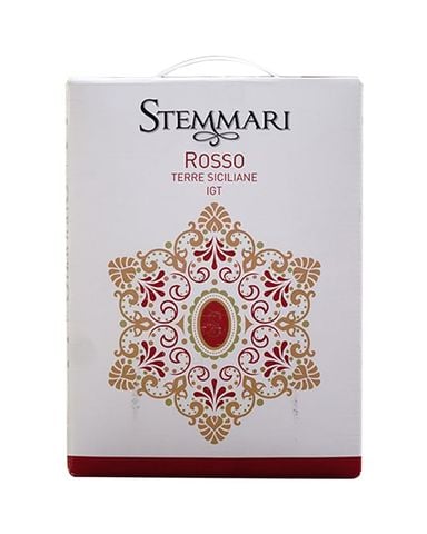  Rượu vang bịch Ý Stemmari Rosso Terre Siciliane IGT 3L 