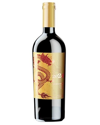  Rượu vang đỏ Ý 2024 Negroamaro IGP trên 5% ABV* 