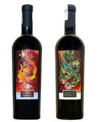 Cặp rượu vang đỏ Nam Phi Legend Dragon và Fire Phoenix