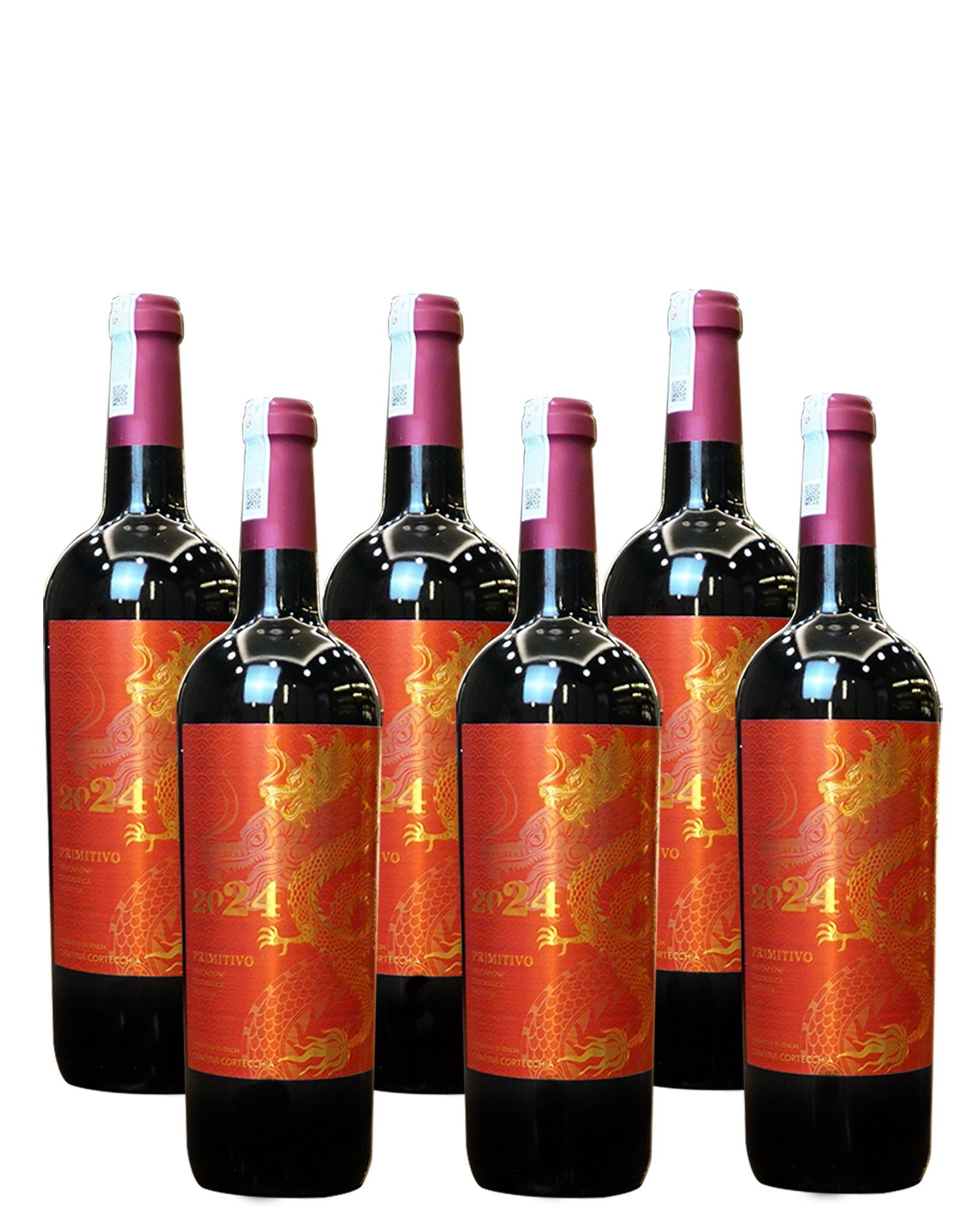  Rượu vang đỏ Ý 2024 Primitivo IGP trên 5% ABV* 