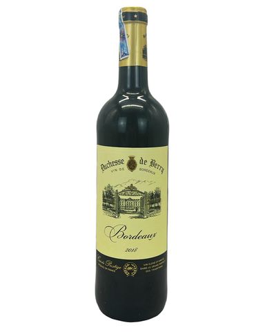Duchesse De Berry Bordeaux TRÊN 5% ABV*