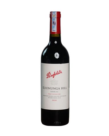  Rượu vang đỏ Úc Penfolds Koonunga Hill Shiraz 2019 trên 5% ABV* 