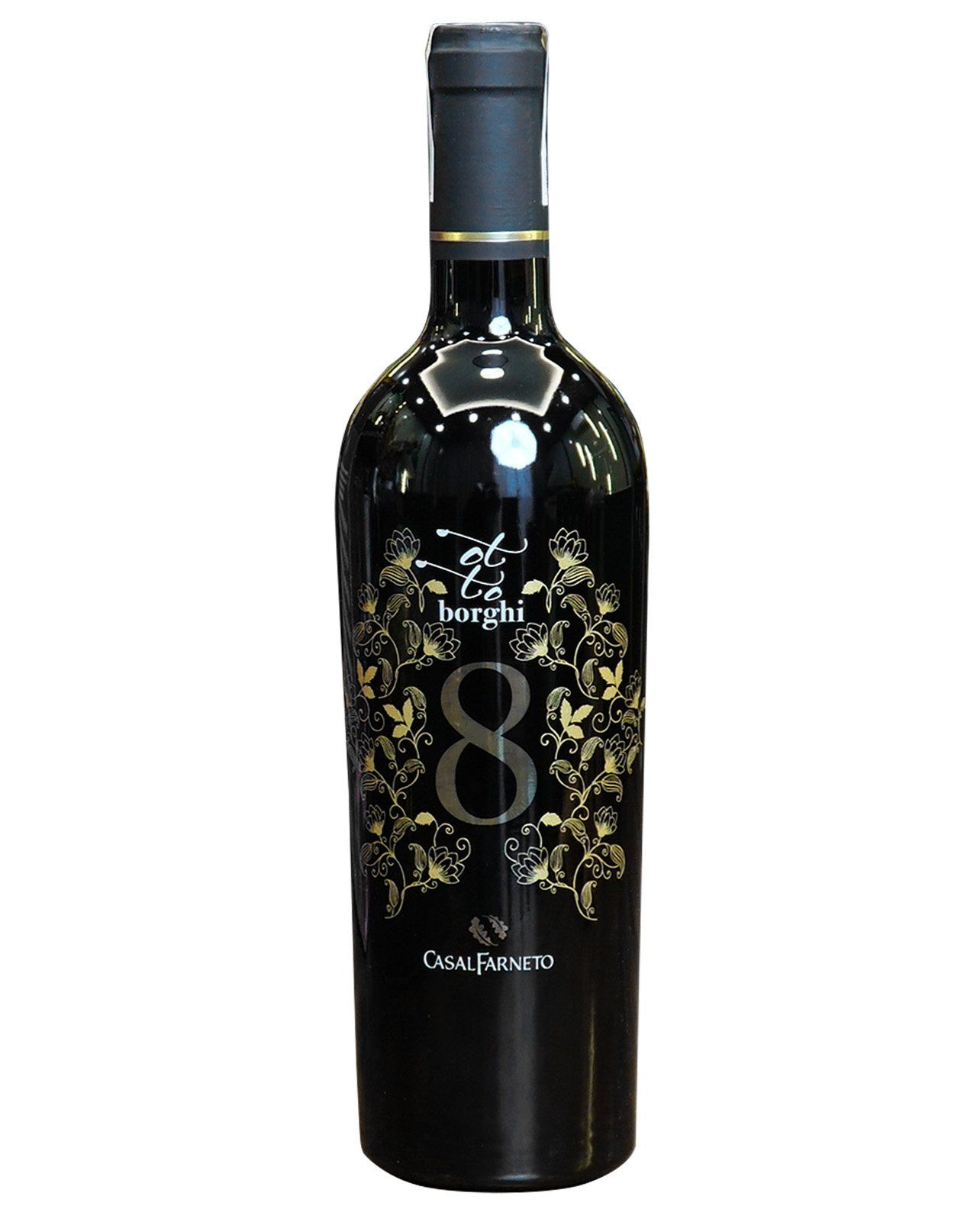  Rượu vang đỏ Ý Otto Borghi 8 Serigraphy trên 5% ABV* 