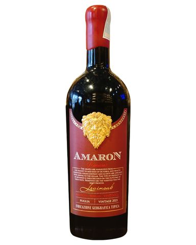  Rượu vang đỏ Ý Amaron Primitivo IGT trên 5% ABV* 