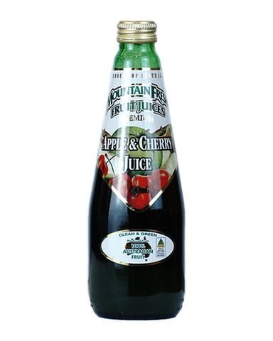  Nước ép nguyên chất vị Táo - Cherry 400ml Mountain Fresh 