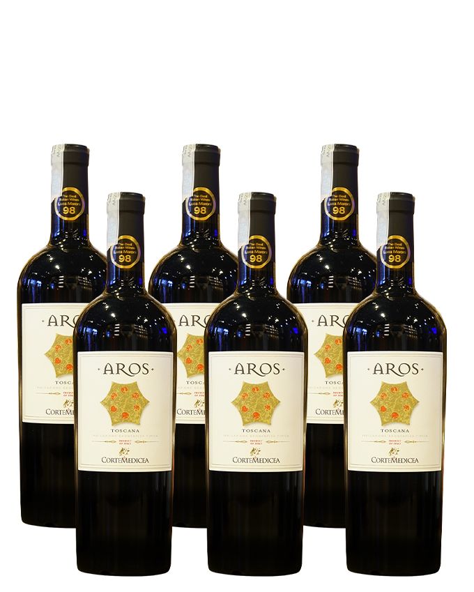  Rượu vang đỏ Ý Aros Toscana Cortemedicea IGT 98 trên 5% ABV* 