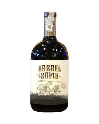  Rượu vang đỏ Mỹ Barrel Bomb Cabernet Sauvignon trên 5% ABV* 