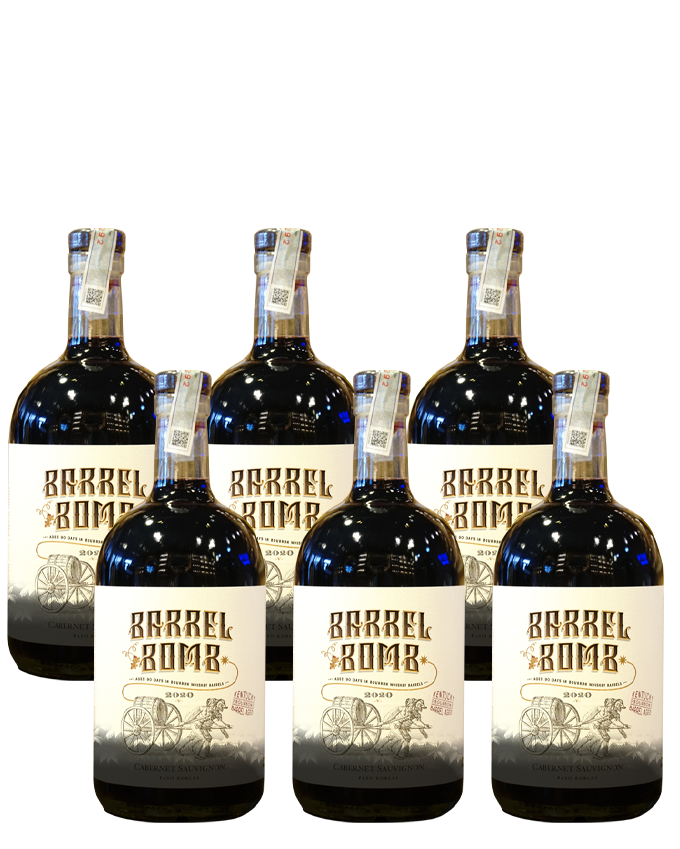  Rượu vang đỏ Mỹ Barrel Bomb Cabernet Sauvignon trên 5% ABV* 