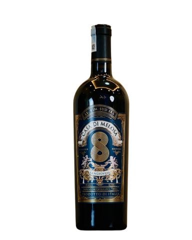  Rượu vang đỏ Ý Casa Di Melosa 8 Sangiovese IGT trên 5% ABV* 