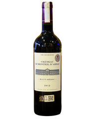 Rượu vang đỏ Pháp Château Le Monteil d'Arsac Haut - Médoc 2012 trên 5% ABV*