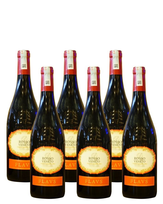  Rượu vang đỏ Ý FLAVS Rosso IGT Veneto trên 5% ABV* 