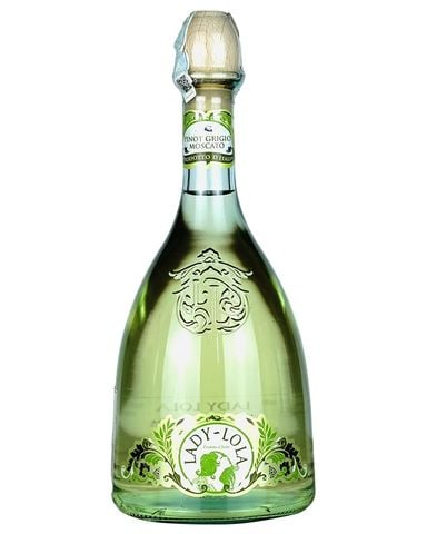  Rượu vang trắng Ý Lady Lola Pinot Grigio Moscato Sicilia IGT trên 5% ABV* 