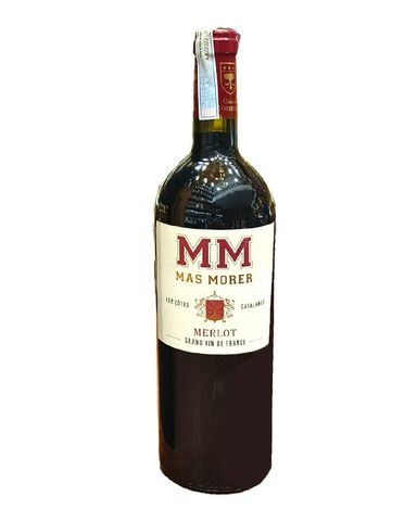  Rượu vang đỏ Pháp Mas Morer Côtes Catalanes Gamme MM Merlot IGP trên 5% ABV* 