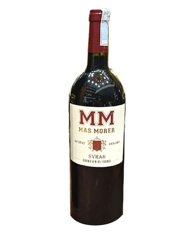  Rượu vang đỏ Pháp Mas Morer Côtes Catalanes Gamme MM Syrah IGP trên 5% ABV* 