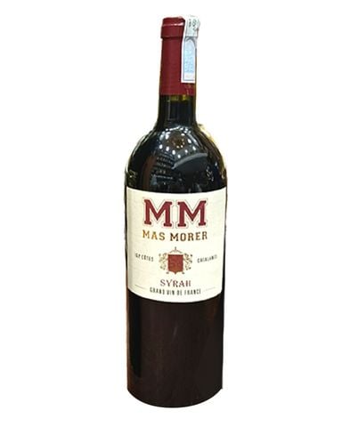  Rượu vang đỏ Pháp Mas Morer Côtes Catalanes Gamme MM Syrah IGP 