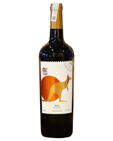  Rượu vang đỏ Úc Oz Stamp Shiraz Reserve trên 5% ABV* 